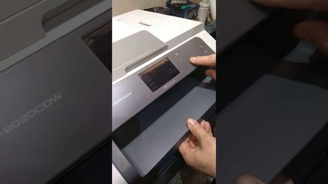 Сброс счётчика тонера на принтере Brother DCP-9020CDW смотреть онлайн