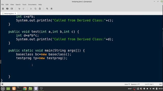 Core Java Programming: Novice to Expert #5 - Method Overloading and Method Overriding смотреть онлайн