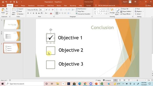 Improve Your Presentation: Creating Checkbox in PowerPoint смотреть онлайн