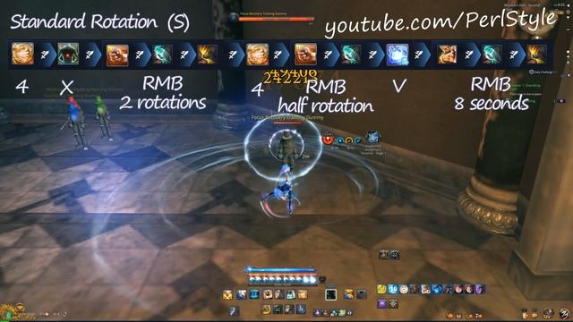 Blade and Soul Wind KFM Rotation Awaken simple смотреть онлайн