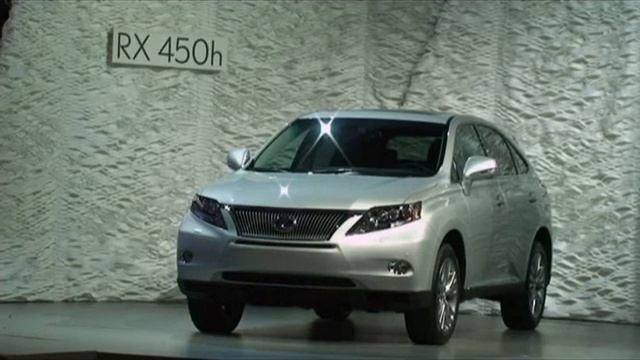 RX350 & RX450h, Lexus, LA Auto Show 2008. смотреть онлайн