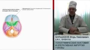 Топографическая анатомия и оперативная хирургия головы