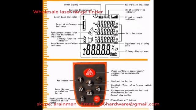 China manufacturer 40-100m laser range finder laser distance measure смотреть онлайн