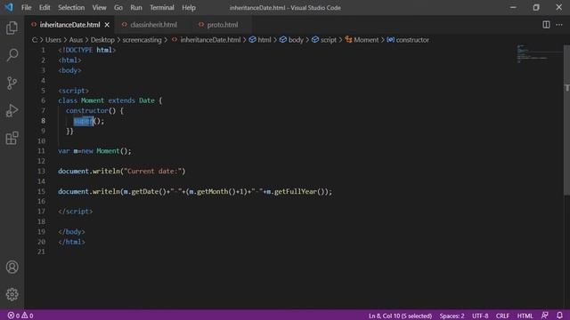 Javascript Prototype inheritance Explained | Prototype Inheritance In JavaScript смотреть онлайн