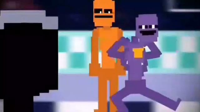 фиолетовый парень достаёт оранжевого и танцует мем(шаблон) смотреть онлайн