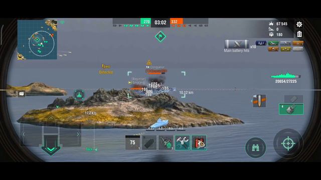 Smolensk , Hujan Peluru Toxic 129k damage | World of Warships Blitz смотреть онлайн