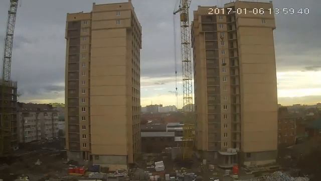 ЖК Жемчужина, Литеры 1 и 2, рабочий день 2017.01.06 за 5 минут! смотреть онлайн