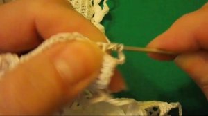 КАК СВЯЗАТЬ КАЙМУ ДЛЯ СКАТЕРТИ КРЮЧКОМ