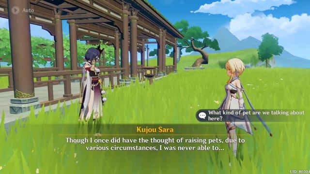 Kujou Sara Sereniteapot Conversation Dialogue Compilation (Genshin Impact) смотреть онлайн