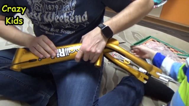 Распаковка и тестирование БЕГОВЕЛА Small Rider Food Racer 3 AIR смотреть онлайн