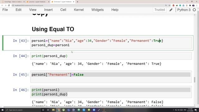 Python Dictionary Tutorial For Beginners | Python Tutorial for [Complete Beginner] смотреть онлайн