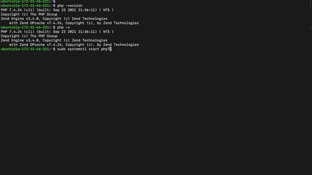 Restarting reload start PHP FPM service - Aws EC2 Ubuntu Linux Debian смотреть онлайн
