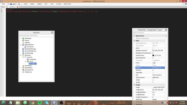 ROBLOX Lua GUI Scripting Tutorial 7 - Intro GUIs смотреть онлайн