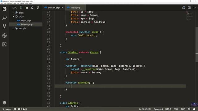 PHP Tutorial | Visibility #13 смотреть онлайн