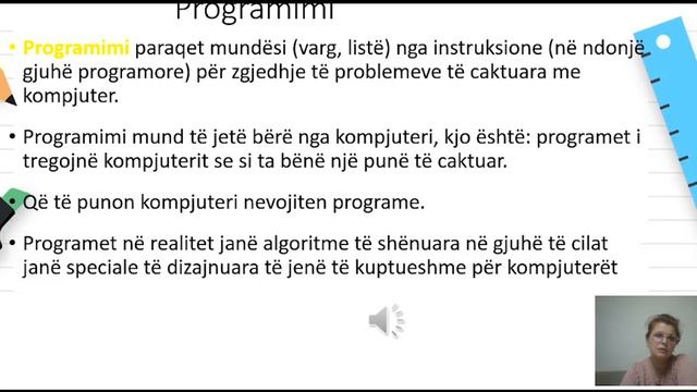 Klasa 6 - Informatikë - Krijimi i lojrave kompjuterike dhe Programimi dhe gjuhët programo смотреть онлайн
