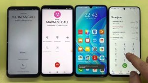 INCOMING CALL & OUTGOING CALL / Xiaomi Redmi 9C NFC, Redmi Note 9S Vs HUAWEI Nova Y70, Y90