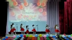 Танец:"Малинки",танцевальный коллектив:"Солнышко"