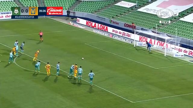SANTOS VENCIÓ A TIGRES Y EXTENDIÓ SU HEGEMONÍA SOBRE LOS FELINO POR CARLOS ACEVEDO EN LA LIGA MX смотреть онлайн