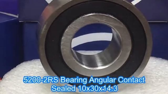 5200-2RS Bearing Angular Contact Sealed 10x30x14.3 смотреть онлайн