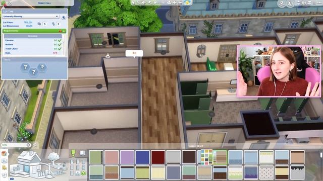 I Rebuilt the Dorms in The Sims 4: Discover University смотреть онлайн