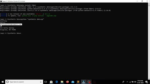 Generate Synthetic Data Using ChatGPT and Python. смотреть онлайн