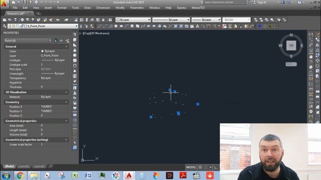 AutoCAD. Построение горизонталей смотреть онлайн