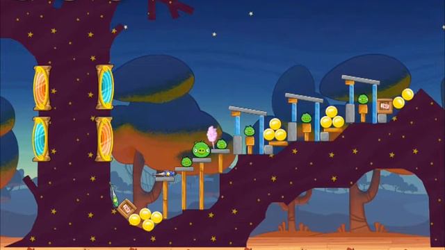 Angry Birds Seasons Abra-Ca-Bacon 1-1 Level 3 Star Walkthrough | WikiGameGuides смотреть онлайн