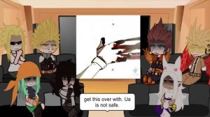 [] Pro Heroes React To Villain Deku[] Mha/Bnha [] Gacha Club [] No Ships []?WARNING []