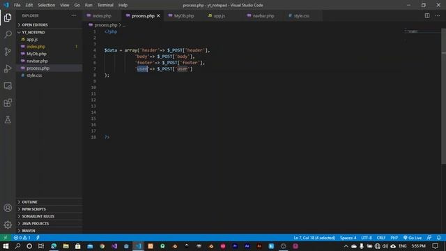 Notepad Web Application in PHP CRUD AJAX For Beginners URDU HINDI | Lesson 03 by CodingSides смотреть онлайн