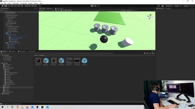 PagoBalls - making of #7 (Unity 3D game): bonus manager смотреть онлайн