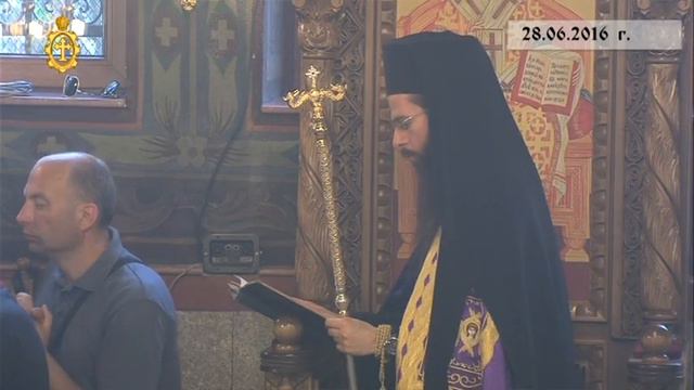 28.06.2016г. - Празнична вечерня, храм "Свв. апли Петър и Павел", град Пловдив. смотреть онлайн