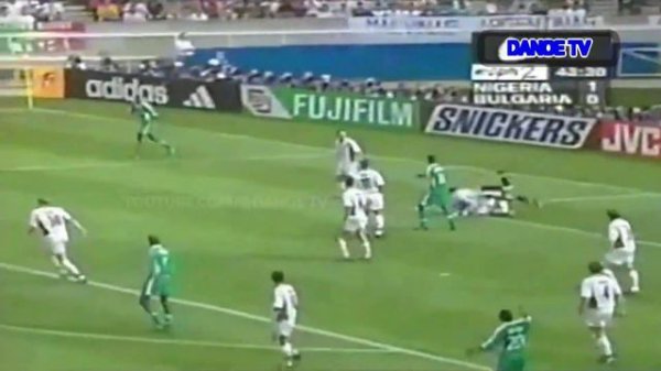 Nigeria vs Bulgaria|Nigeria vs Bulgaria 1998 World Cup All Goals&Highlight