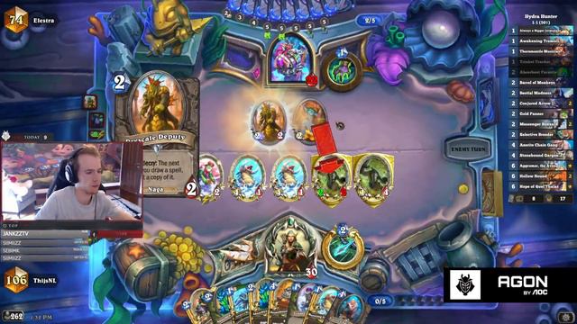 THIJS PLAYS BUFF HYDRA HUNTER DECK! MY OPPONENT IS OMEGA DEAD! смотреть онлайн