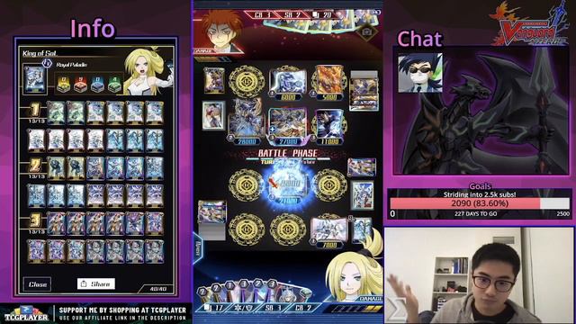 King in Shining Armour: Seeker, Alfred EXIV! [Royal Paladins, Vanguard Zero, FUN Deck] смотреть онлайн