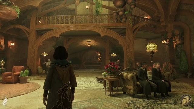 Hogwarts Legacy - Tour the Hufflepuff Common Room [4K] смотреть онлайн