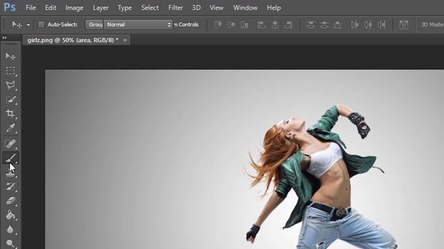 Photoshop 3D Dispersion Effect Tutorial смотреть онлайн