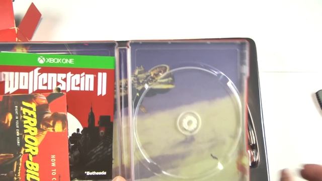 Wolfenstein II The New Colossus XBOX ONE Collectors Edition unboxing "Terror Billy!" смотреть онлайн