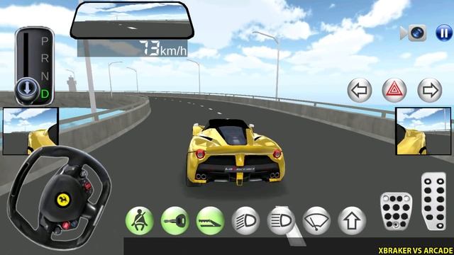 Korean Car Driving Simulator #Ferrari - New Paint Unlocked - Driver's License Examination смотреть онлайн