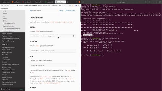 Ubuntu Paramak install with Conda смотреть онлайн