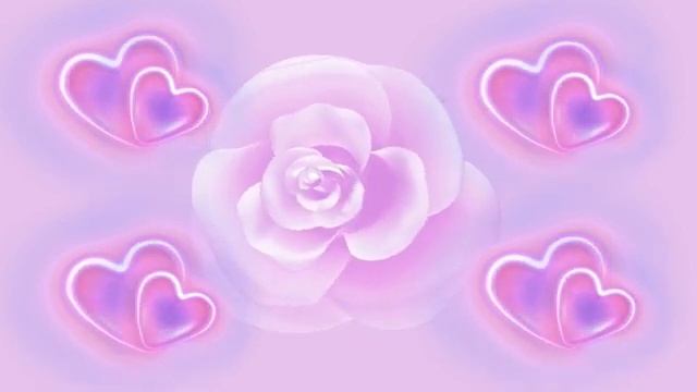 Роза и сердечки фон для монтажа iTiDJ3YdyAM смотреть онлайн