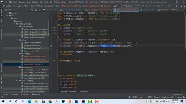 Paginator with table Angular Spring Boot смотреть онлайн