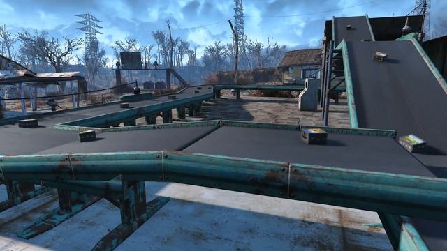 Fallout 4: You can tilt and rotate conveyor belts and they still work смотреть онлайн