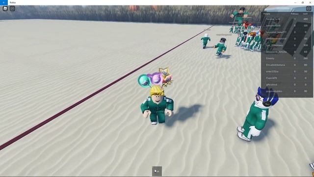 Roblox Gameplay - Squid Game Игра в кальмара Испытания Красный свет — зелёный свет и Сахарные соты смотреть онлайн