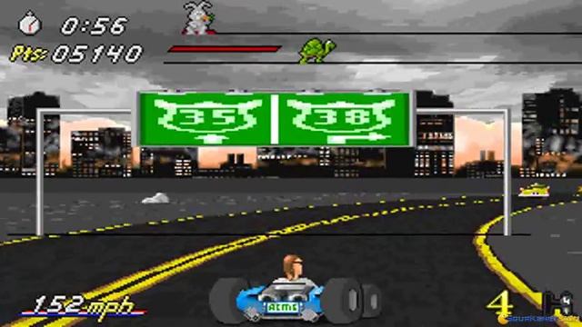 Road Hog gameplay (PC Game, 1995) смотреть онлайн