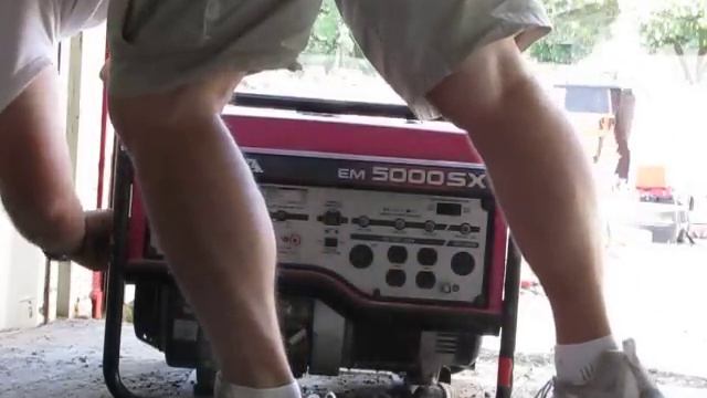 Honda EM5000SX Generator смотреть онлайн