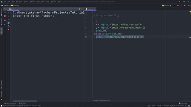 Working with Exception Handling - Python Advanced Tutorial Series - 31 смотреть онлайн