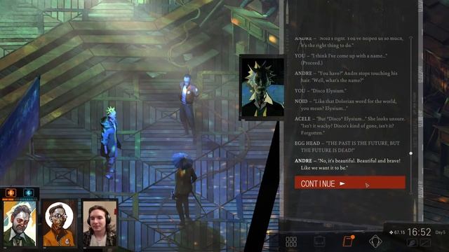 Disco Elysium - Dance Club Name Reaction смотреть онлайн