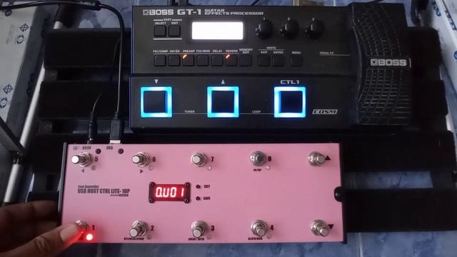 USB HOST CTRL 10P Boss GT-1 смотреть онлайн