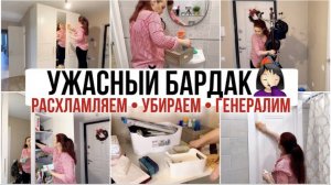 ?МОТИВАЦИЯ НА УБОРКУ ?РАЗБИРАЮ ХЛАМ в ПРИХОЖЕЙ _ Убирайся со мной. Расхламление и Организация.mp4