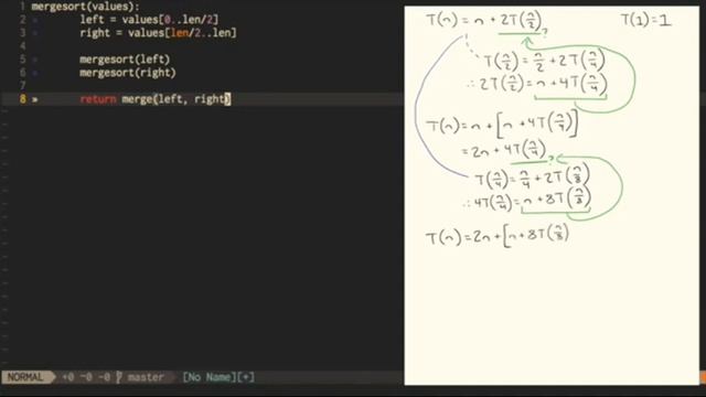 Merge sort algorithm | datastructure and algorithm смотреть онлайн